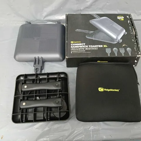 BOXED RIDGEMONKEY CONNECT SANDWICH TOASTER XL - GRANITE EDITION