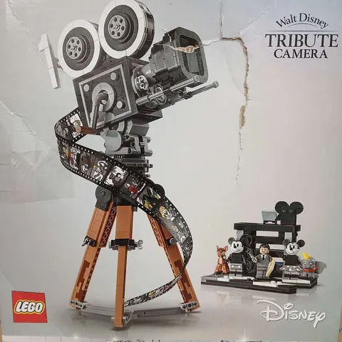 BOXED LEGO DISNEY 100 WALT DISNEY TRIBUTE CAMERA 43230