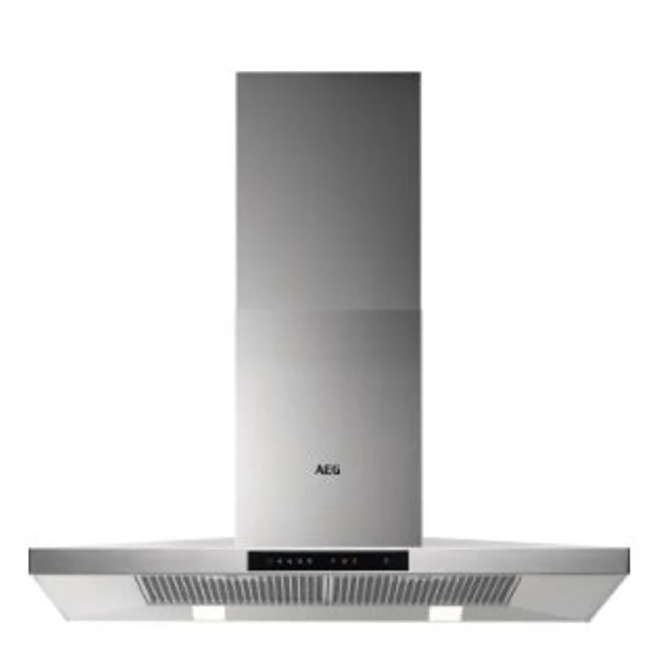 AEG SLIDING 90cm CHIMNEY HOOD STAINLESS STEEL Model DKB5960HM RRP £492