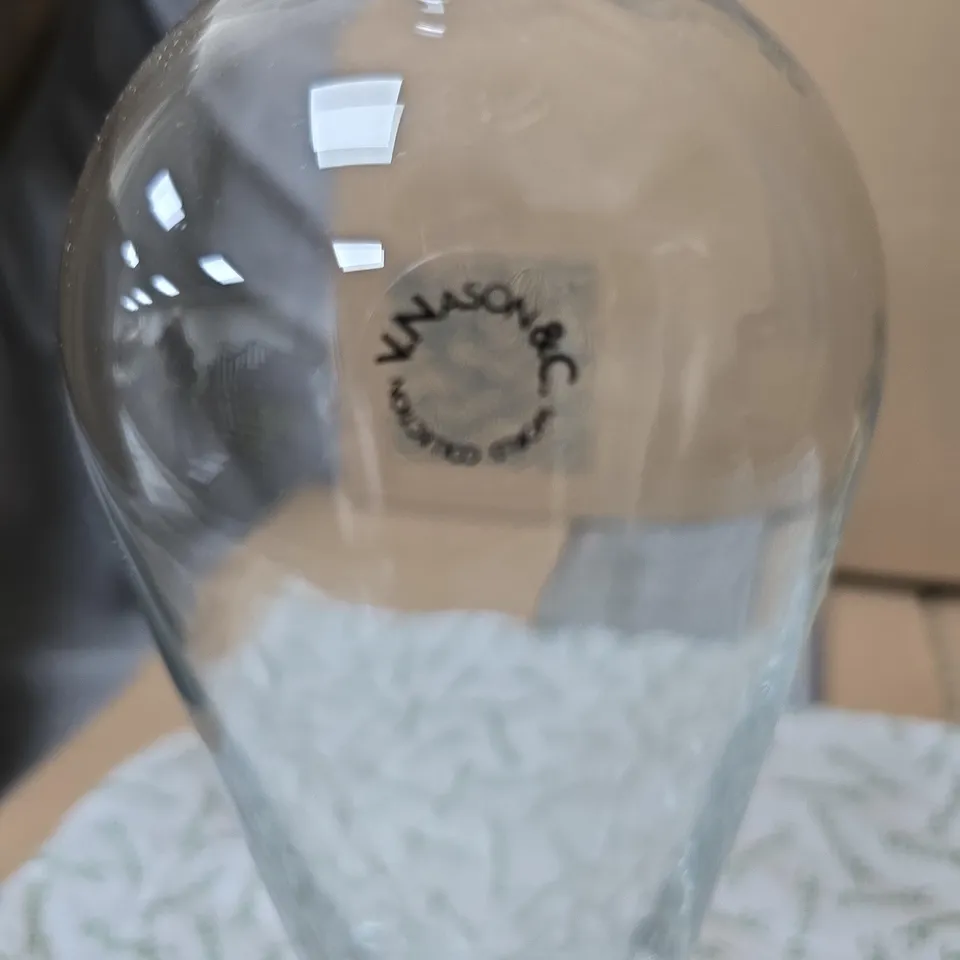 VNASON & C BOTTLE DECANTER WITH STOPPER – WORLD COLLECTION