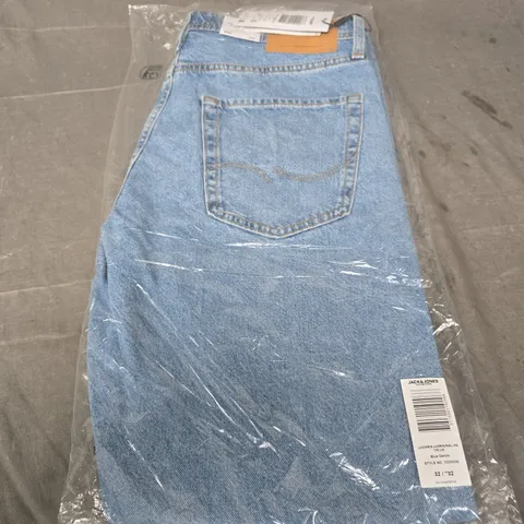 JACK & JONES JEANS – BLUE DENIM, MEN'S, UK 32 (W32 L32) – STYLE NO. 12250228
