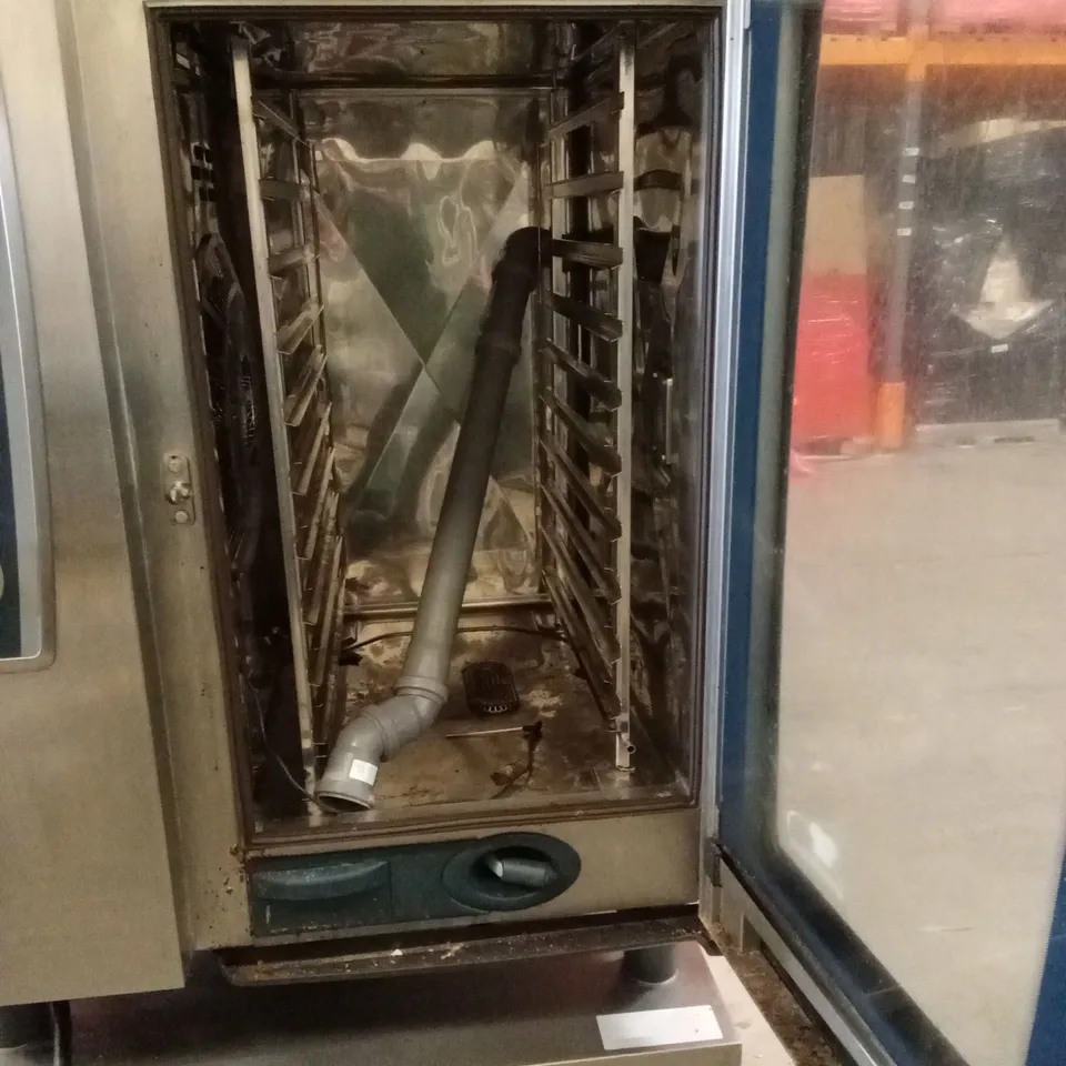 RATIONAL SCC WE101 COMMERCIAL COMBI OVEN ON MOBILE TROLLEY BASE