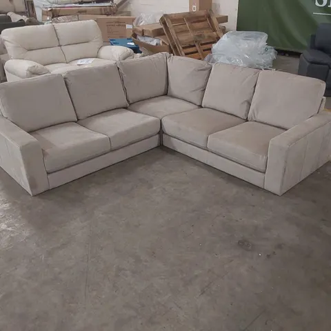 QUALITY DESIGNER VELVET CORNER SOFA