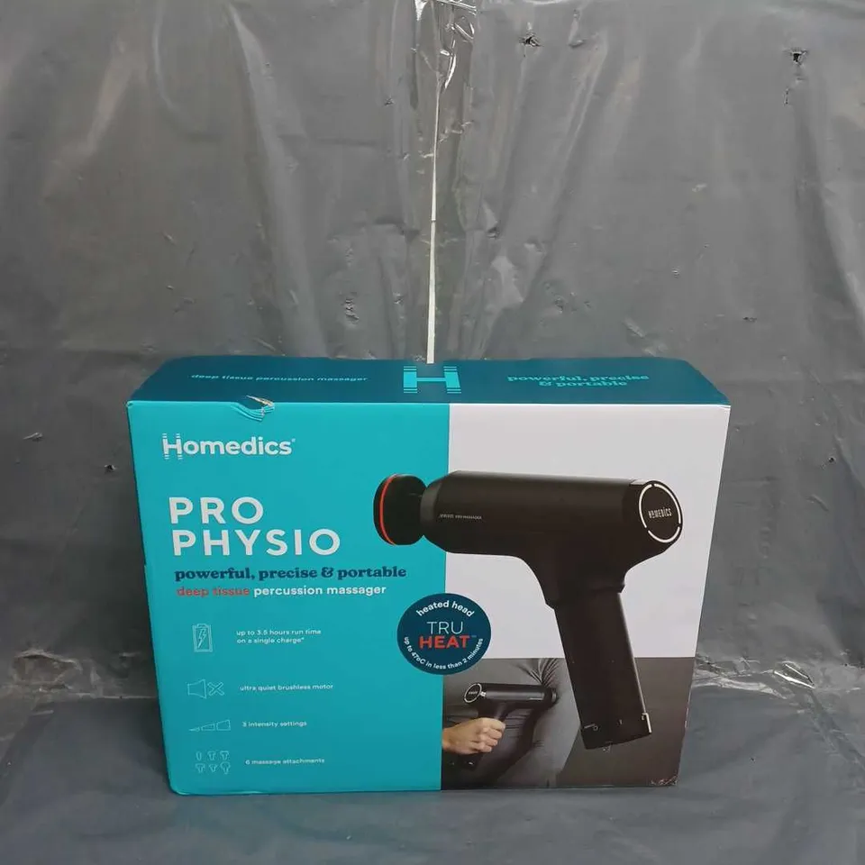 HOMEDICS PRO PHYSIO MASSAGE GUN RRP £300