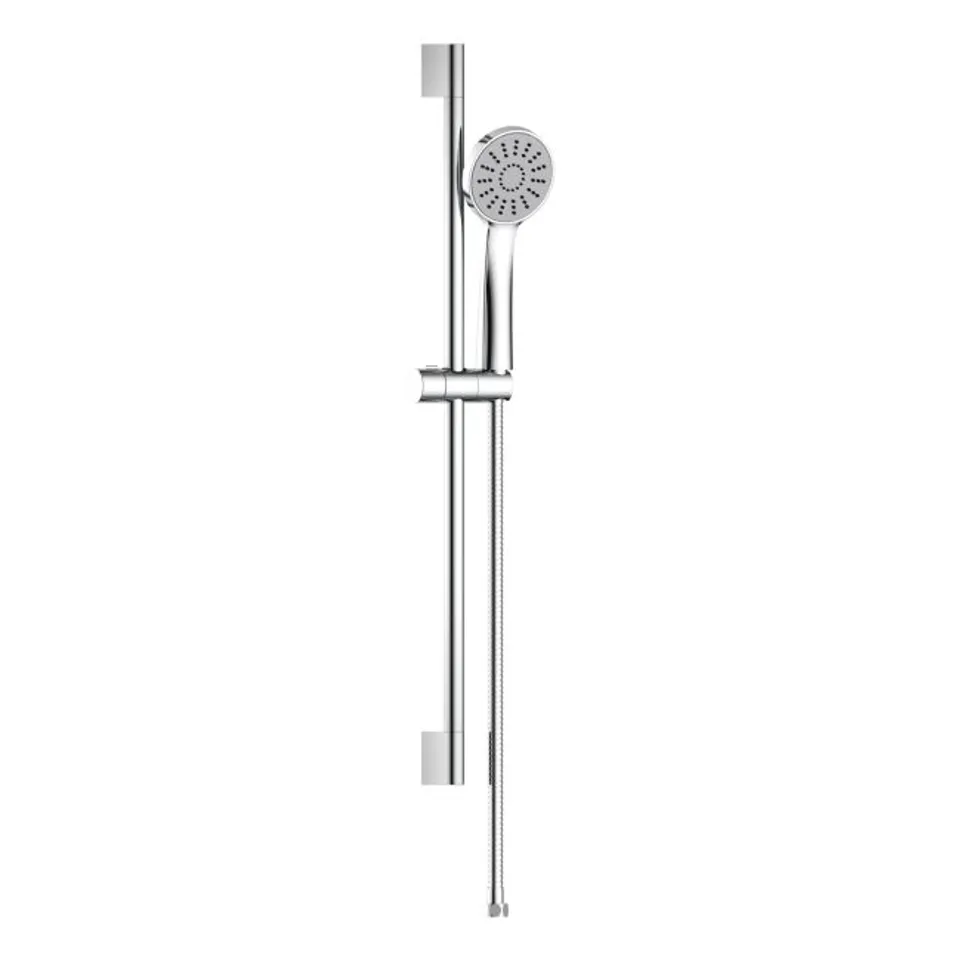 BOXED BETTER BATHROOMS ROUND SINGLE FUNCTION SLIDE RAIL KIT