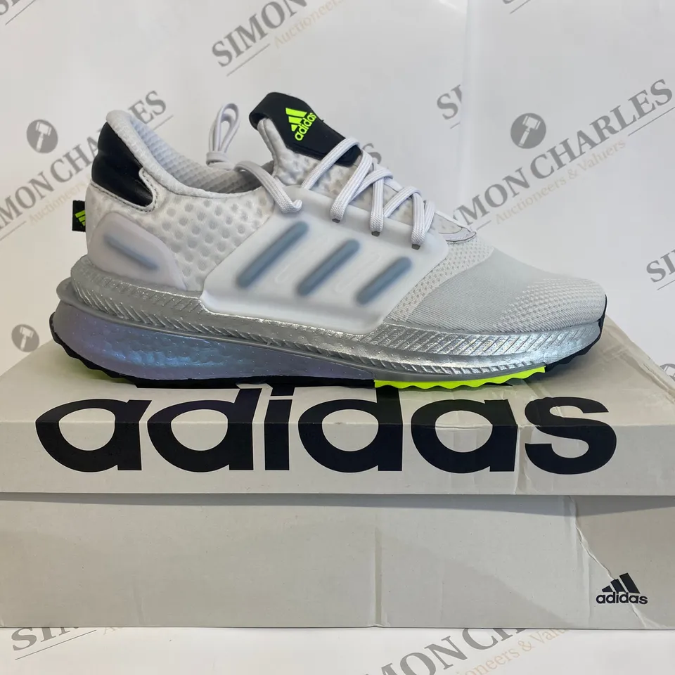 BOXED PAIR OF ADIDAS X_PLRBOOST TRAINERS SIZE 8.5