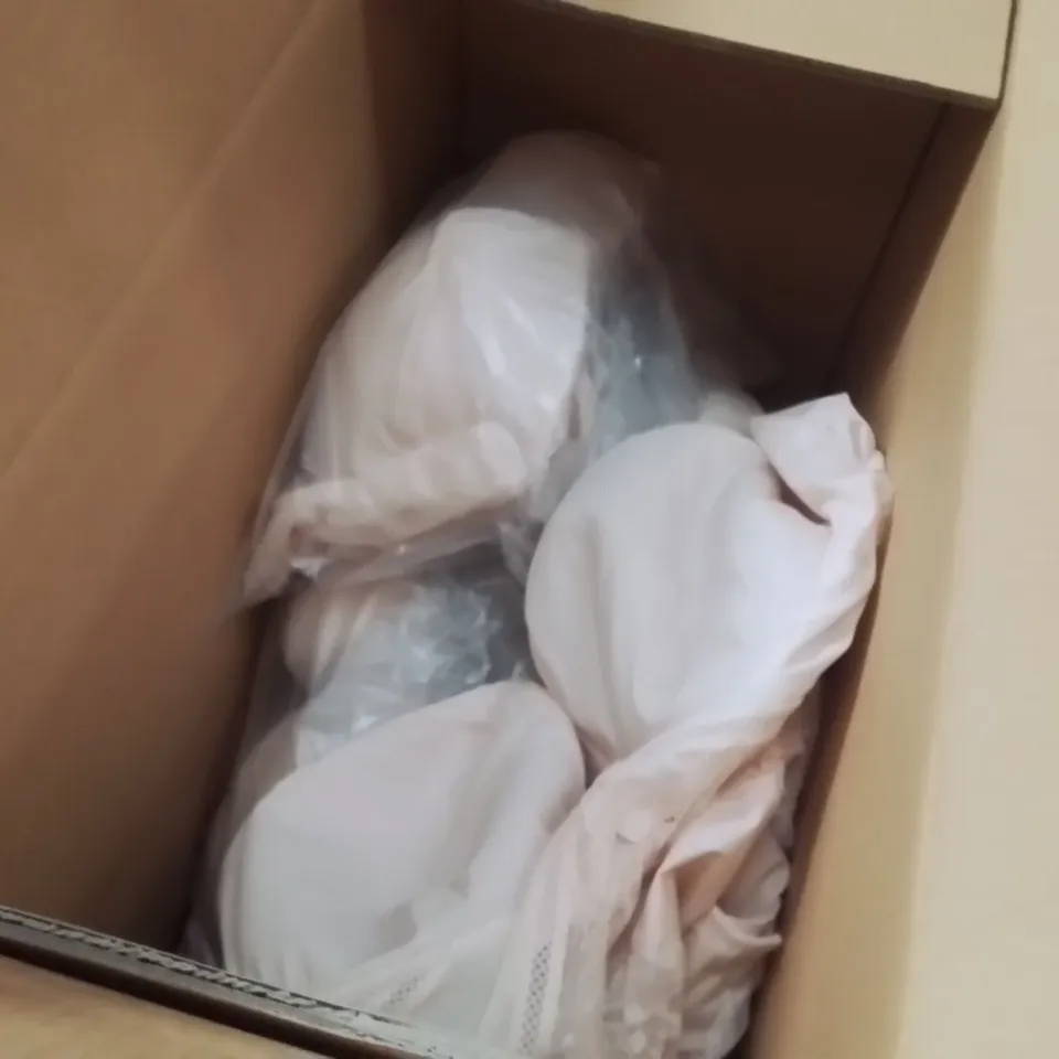 BOX CONTAINING APPROXIMATELY 5 BRAND NEW SIMPLY BE BLUSH BODYSUIT SIZE 46E