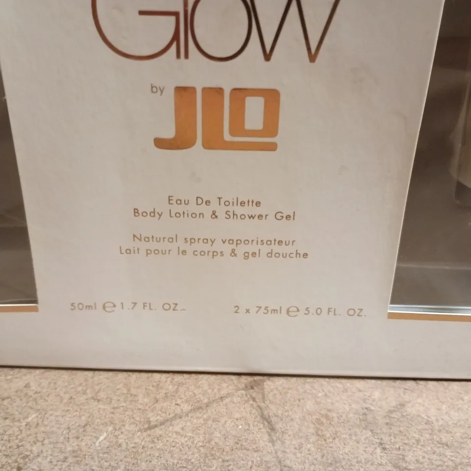 GLOW BY J.LO GIFT SET – EDT 50ML + BODY LOTION & SHOWER GEL 2X75ML,
