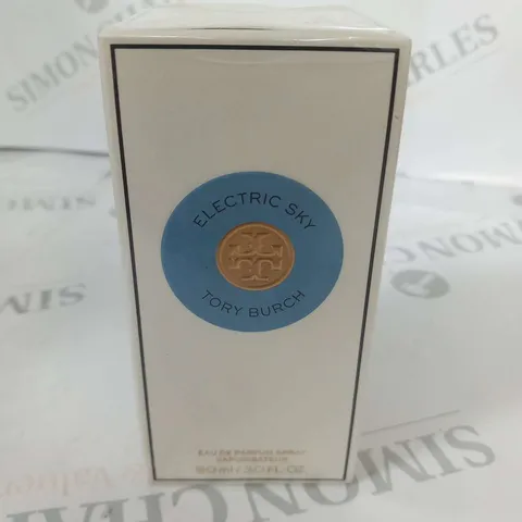 BOXED AND SEALED ELECTRIC SKYTORY BURCH EAU DE PARFUM 90ML