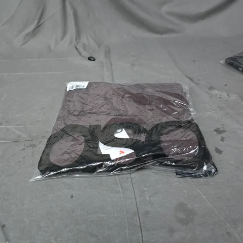 ASOS DESIGN INTERLOCK WIDE-LEG JOGGERS – CHOCOLATE, XS