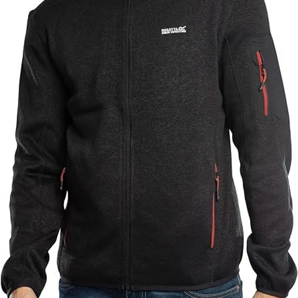 BRAND NEW REGATTA MENS NEWHILL FULL ZIP BREATHABLE FLEECE JACKET UK M