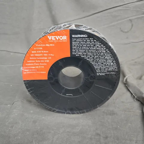 VEVOR FLUX CORE MIG WIRE E71T-GS 0.03IN (0.8MM) SPOOL – 10LB / 4.5KG