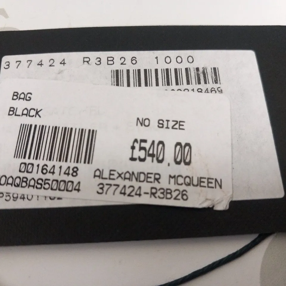 MCQ BY ALEXANDER MCQUEEN BLACK BAG WITH INTERCHANGEABLE HANDLES