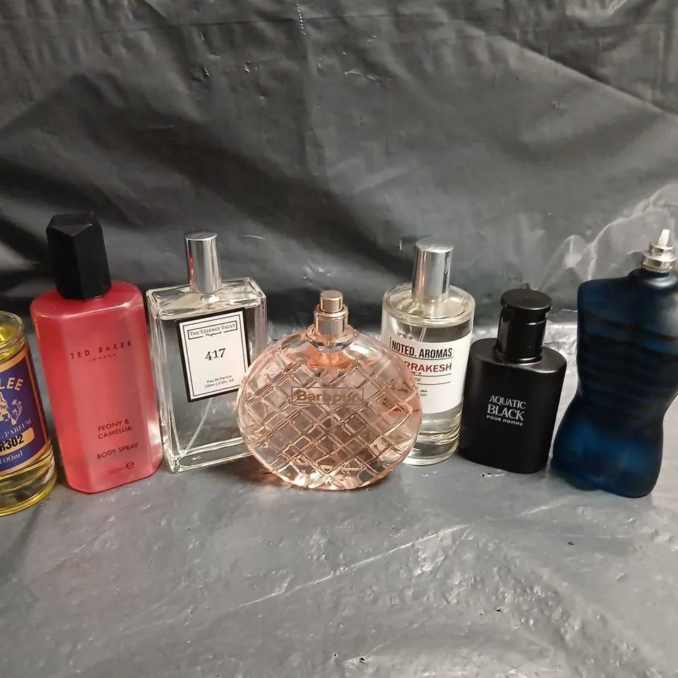 TEN ASSORTED BOXED FRAGRANCES TO INCLUDE; BARBOUR, JUBILEE, TED BAKER AND THE ESSENCE VAULT