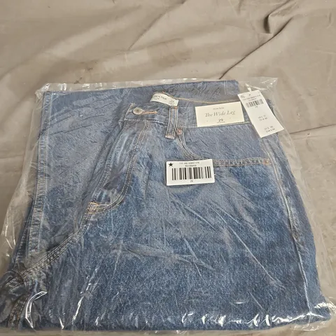 ABERCROMBIE & FITCH THE WIDE LEG JEANS – SIZE 29 REGULAR