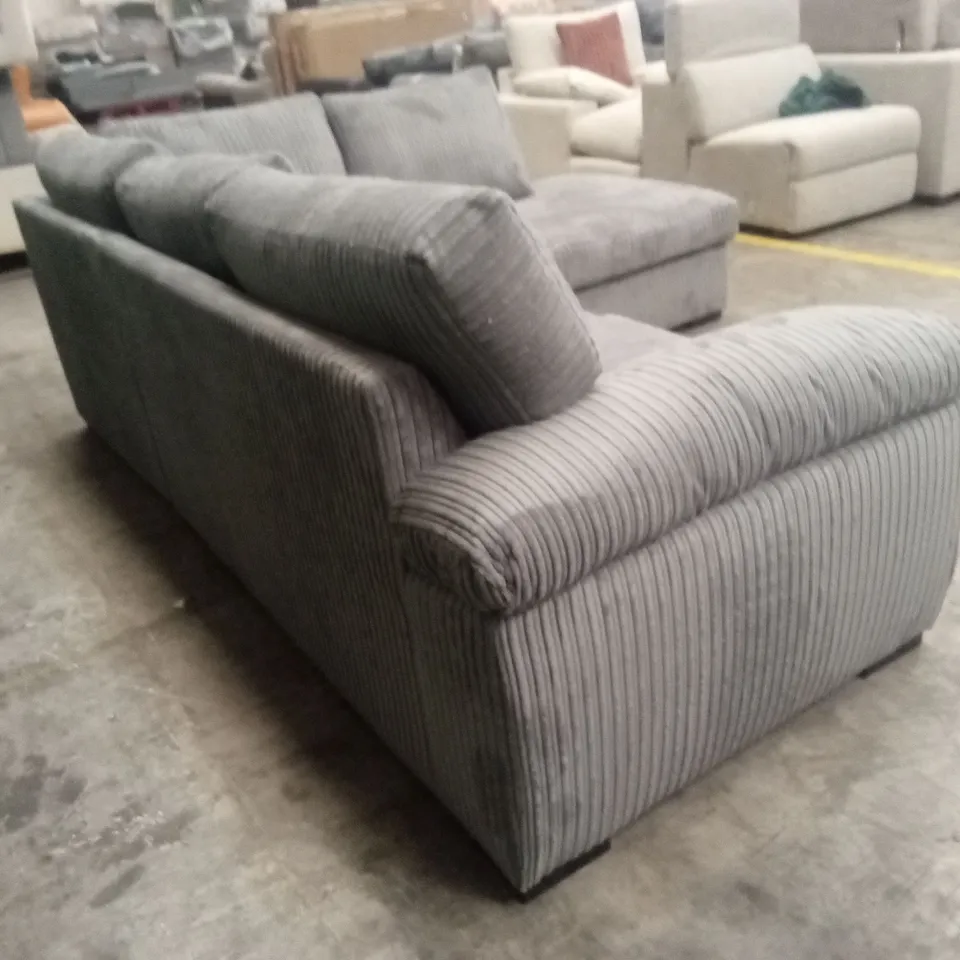 AMALFI STANDARD BACK FABRIC RIGHT HAND CORNER CHAISE SOFA RRP £949