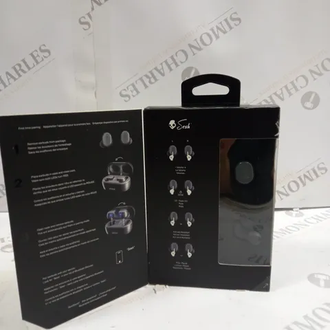 SKULLCANDY TRUE WIRELESS EARBUDS BOXED