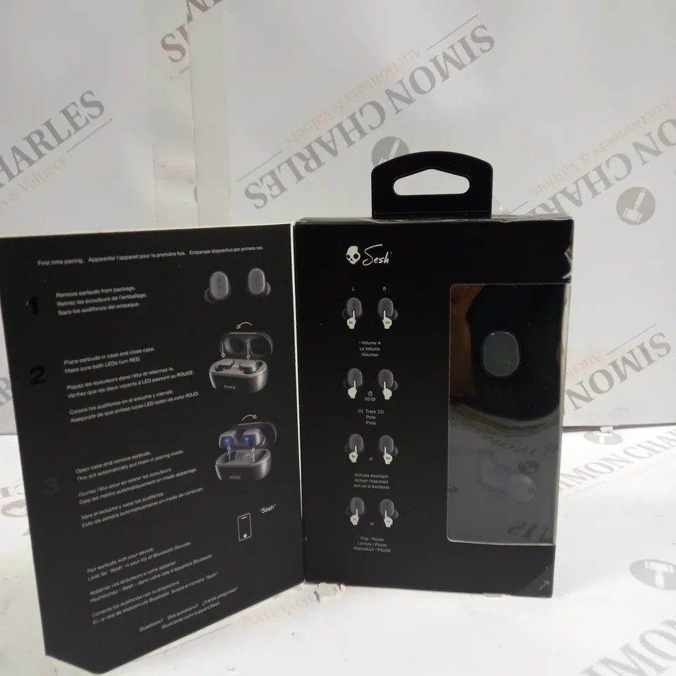SKULLCANDY TRUE WIRELESS EARBUDS BOXED 