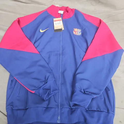 NIKE BARCELONA LOOSE FIT TRAINING JACKET - LARGE
