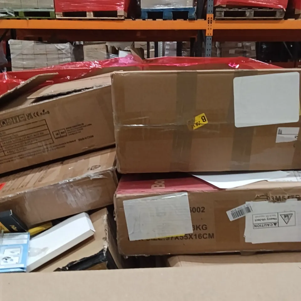 PALLET OF ASSORTED ITEMS TO INCLUDE - WATERPROOF CAST PROTECTOR, WALL DECORATIONS, PHONE SCREEN PROTECTOR 