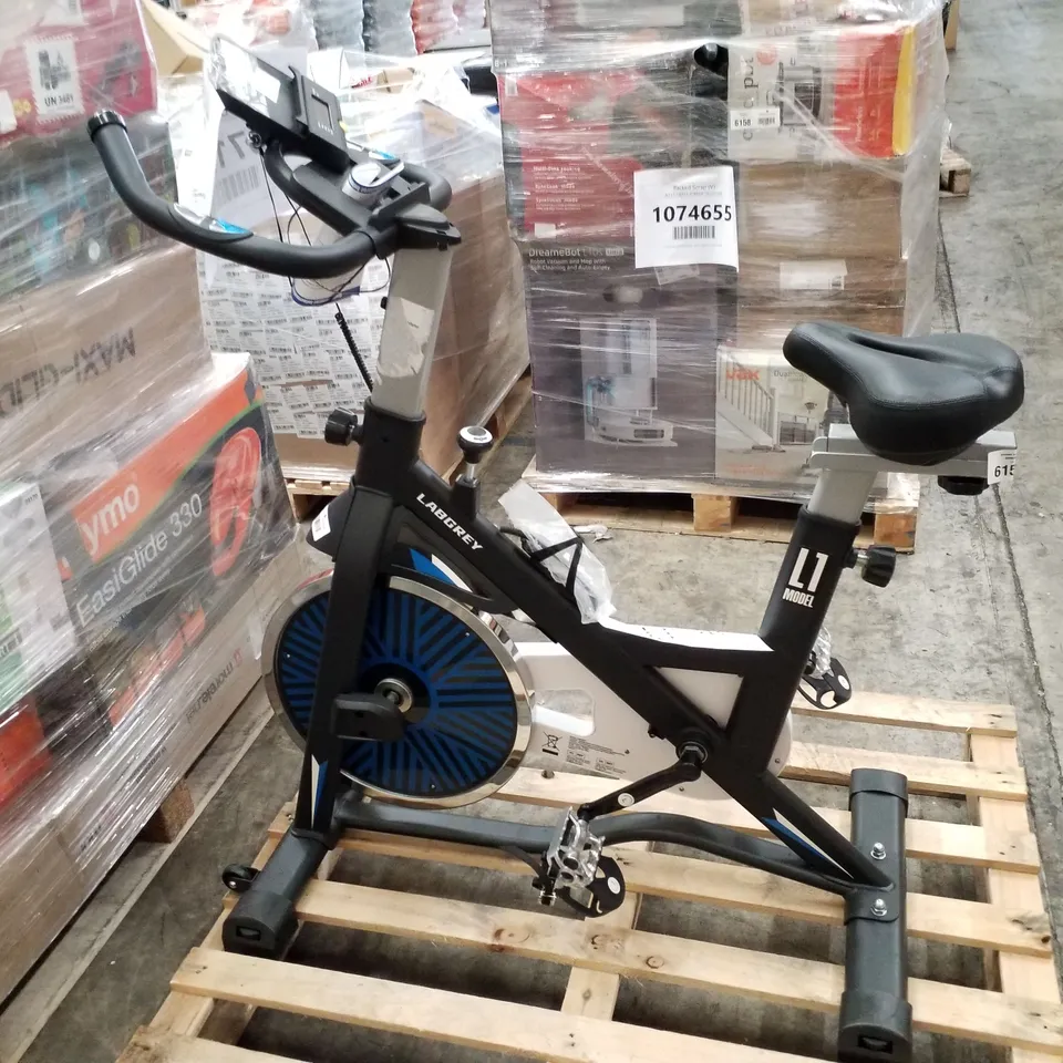 LABGREY EXERCISE INDOOR CYCLING BIKE - UNPROCESSED RAW RETURN