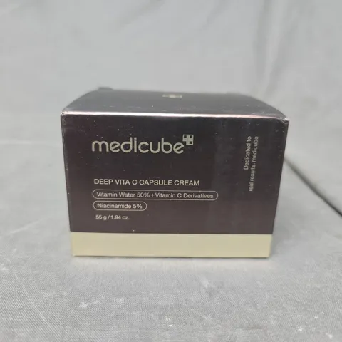 BOXED AND SEALED MEDICUBE DEEP VITA C CAPSULE CREAM - 55G