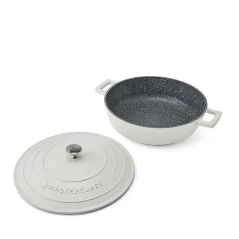 MASTERCLASS LIGHTWEIGHT 4 LITRE CAST ALUMINIUM PAN WITH LID