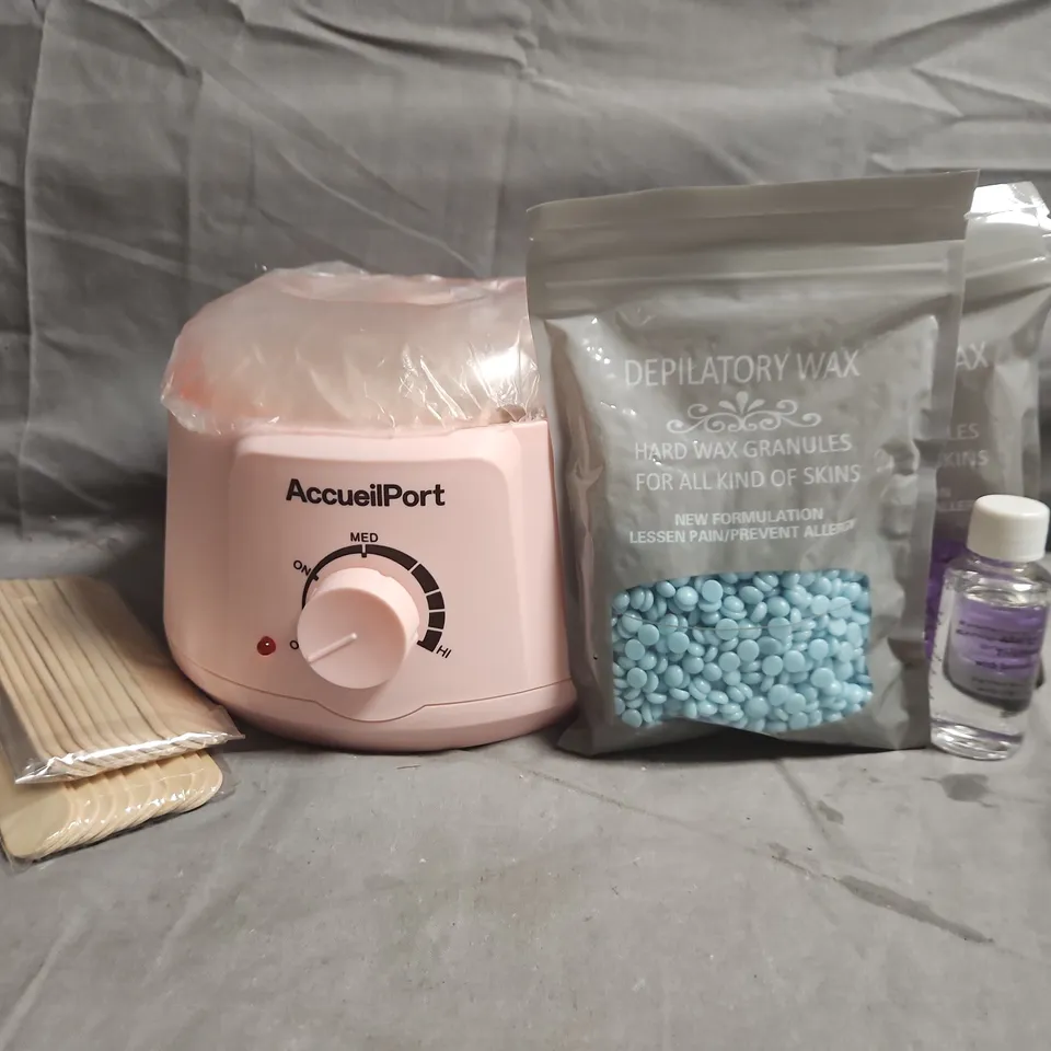 BOXED ACCUEILPORT WAX HEATER