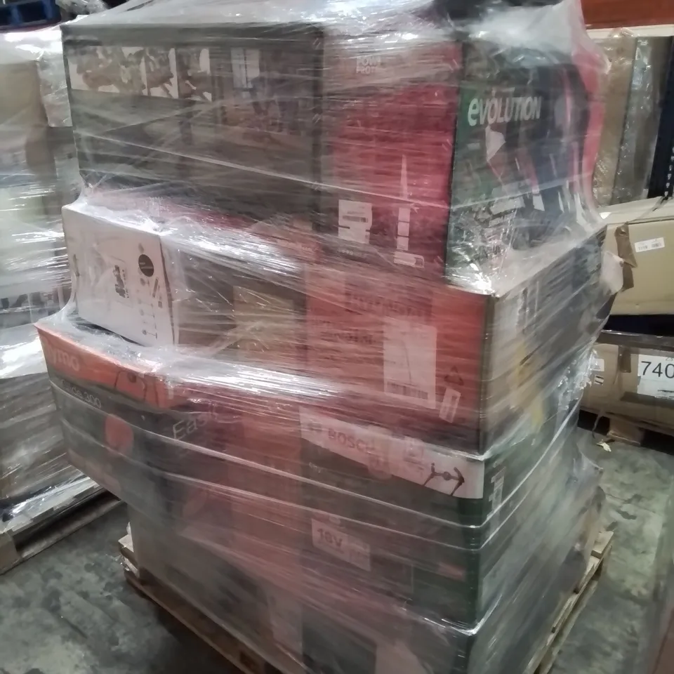 PALLET OF APPROXIMATELY 19 UNPROCESSED RAW RETURN HOUSEHOLD AND ELECTRICAL GOODS TO INCLUDE;
