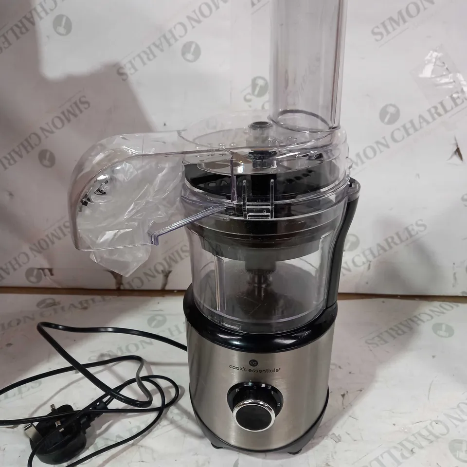 COOK'S ESSENTIALS 400ML COMPACT DOUBLE BLADE FOOD PROCESSOR