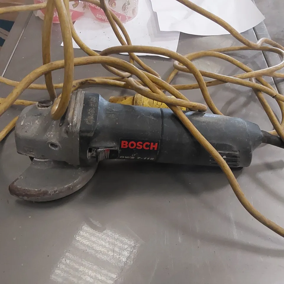 BOSCH GWS 7-115 ELECTRIC ANGLE GRINDER