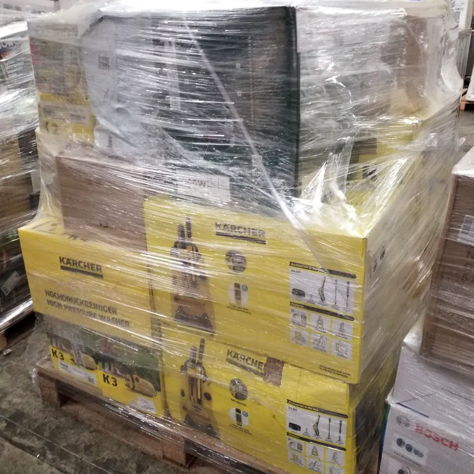 PALLET OF APPROXIMATELY 36 UNPROCESSED RAW RETURN HOUSEHOLD AND ELECTRICAL GOODS TO INCLUDE;