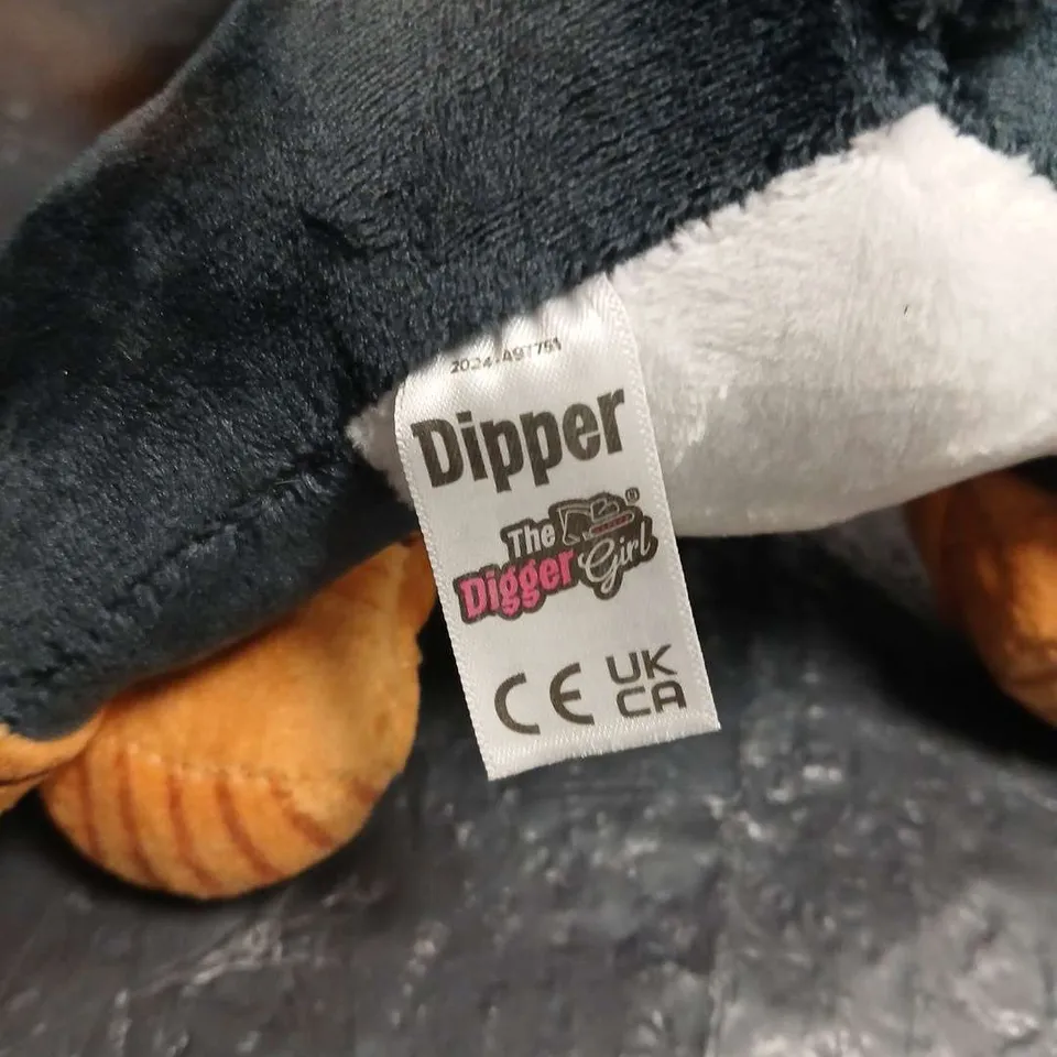 LOT OF 10 DIPPER THE DIGGER GIRL PLUSHIES