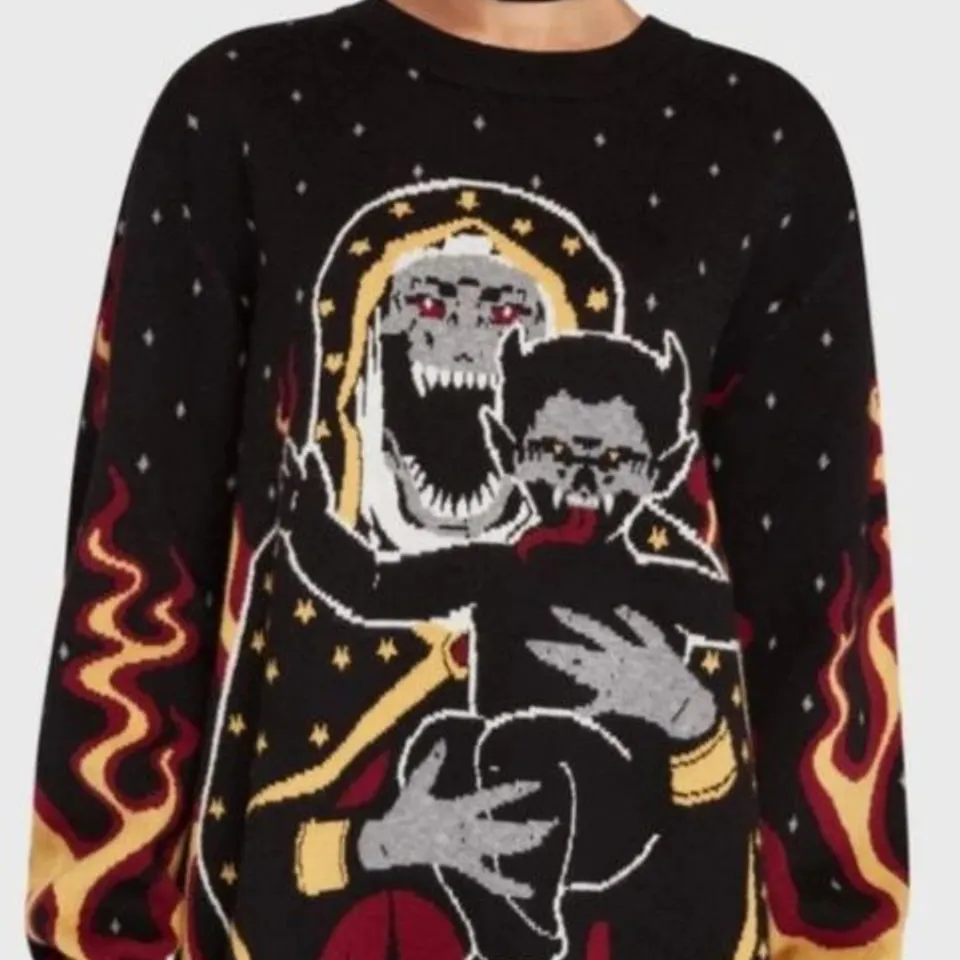 FIVE BRAND NEW KILLSTAR UNHOLY NIGHT SWEATER