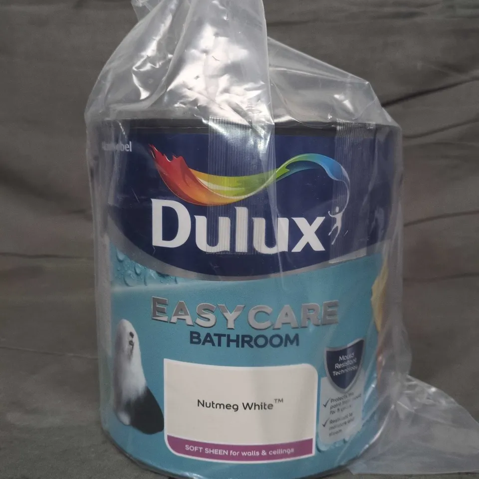 DULUX EASYCARE BATHROOM PAINT – NUTMEG WHITE - 2.5L