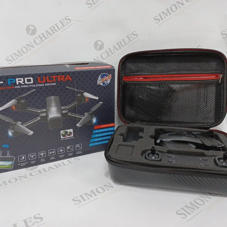 BOXED RDM GX-PRO ULTRA NEXT GENERATION HD PRO FOLDING DRONE 