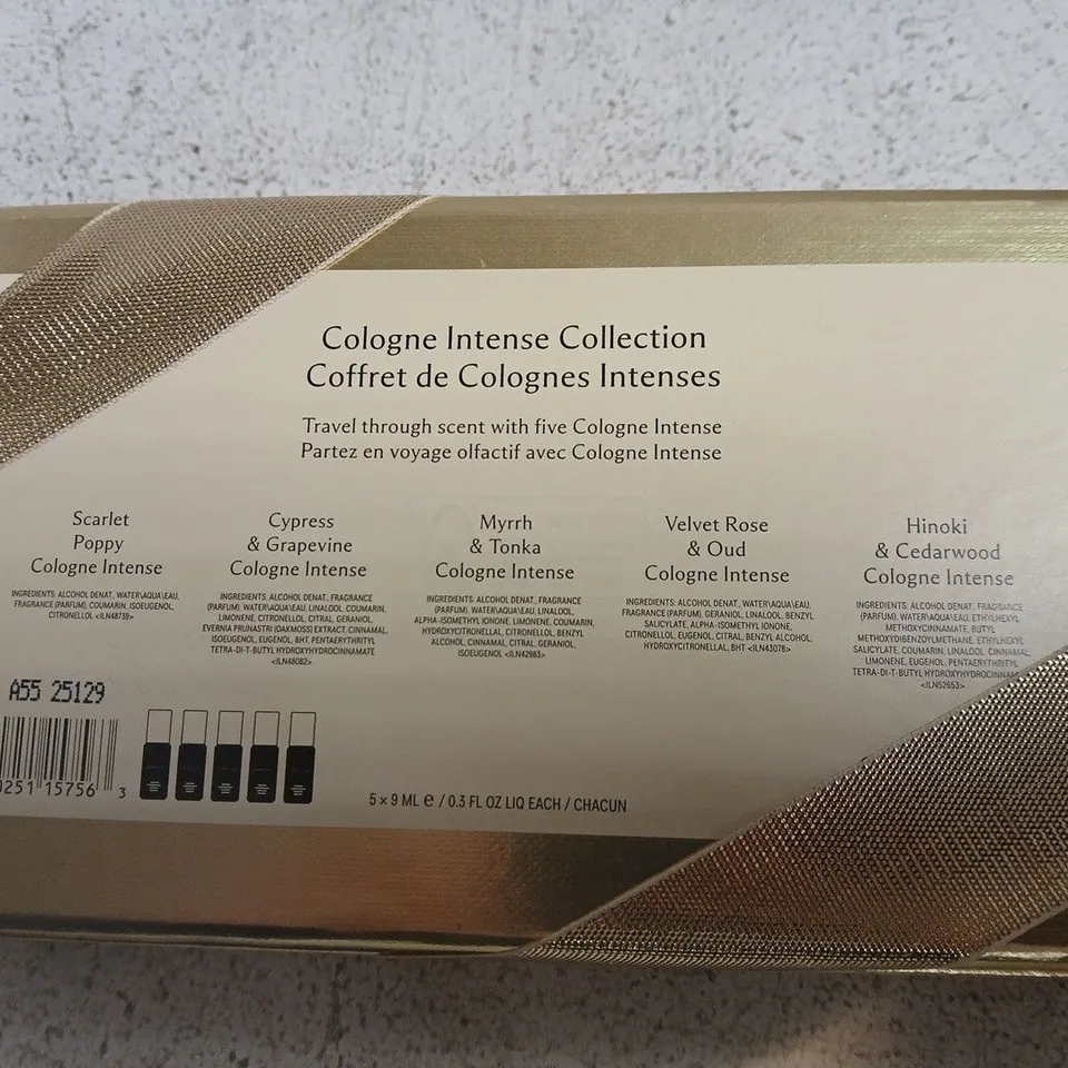 BOXED JO MALONE COLOGNE INTENSE COLLECTION 5PC