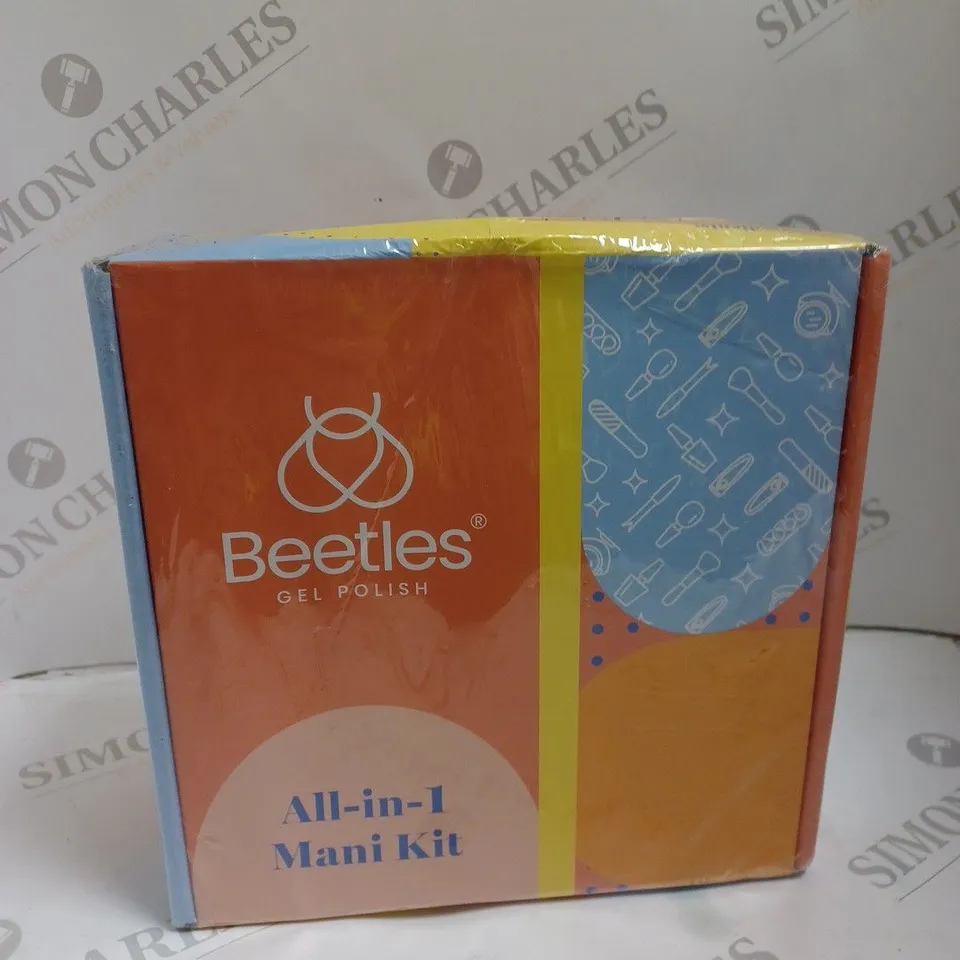 SEALED ALL-IN-ONE NAIL STARTER KIT GEL MANICURE GIFT BOX