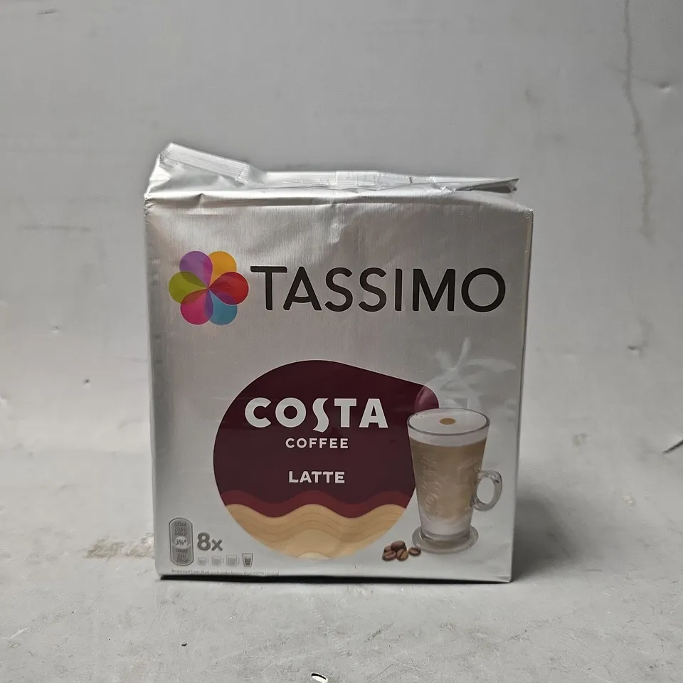 SET OF 5 TASSIMO COSTA COFFEE LATTE 
