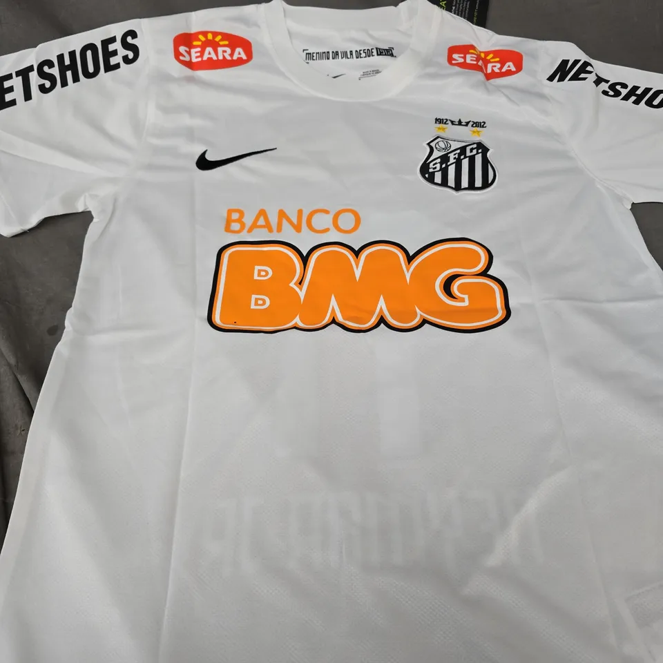 SANTOS FC HOME JERSEY - NEYMAR JR 11  -SIZE M