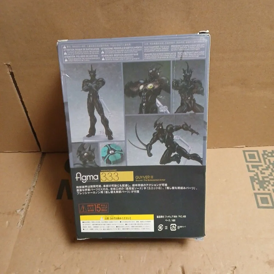 GUYVER III GUYVER: THE BIOBOOSTED ARMOR FIGMA MAX FACTORY X MASAKI APSY ACTION FIGURE SERIES 333 BOXED