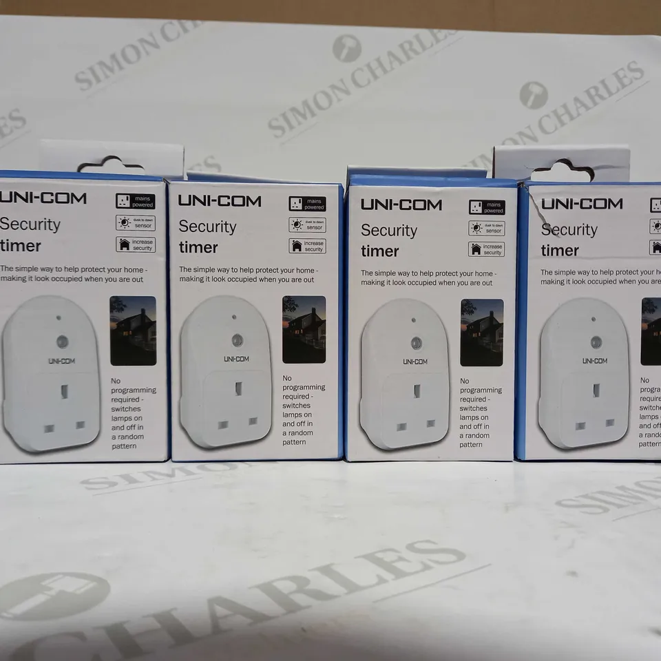 UNI-COM SET OF 4 SECURITY TIMERS