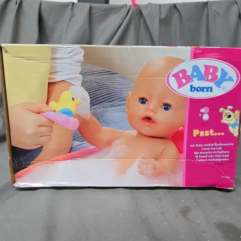 BABY BORN BATH BATHTUB