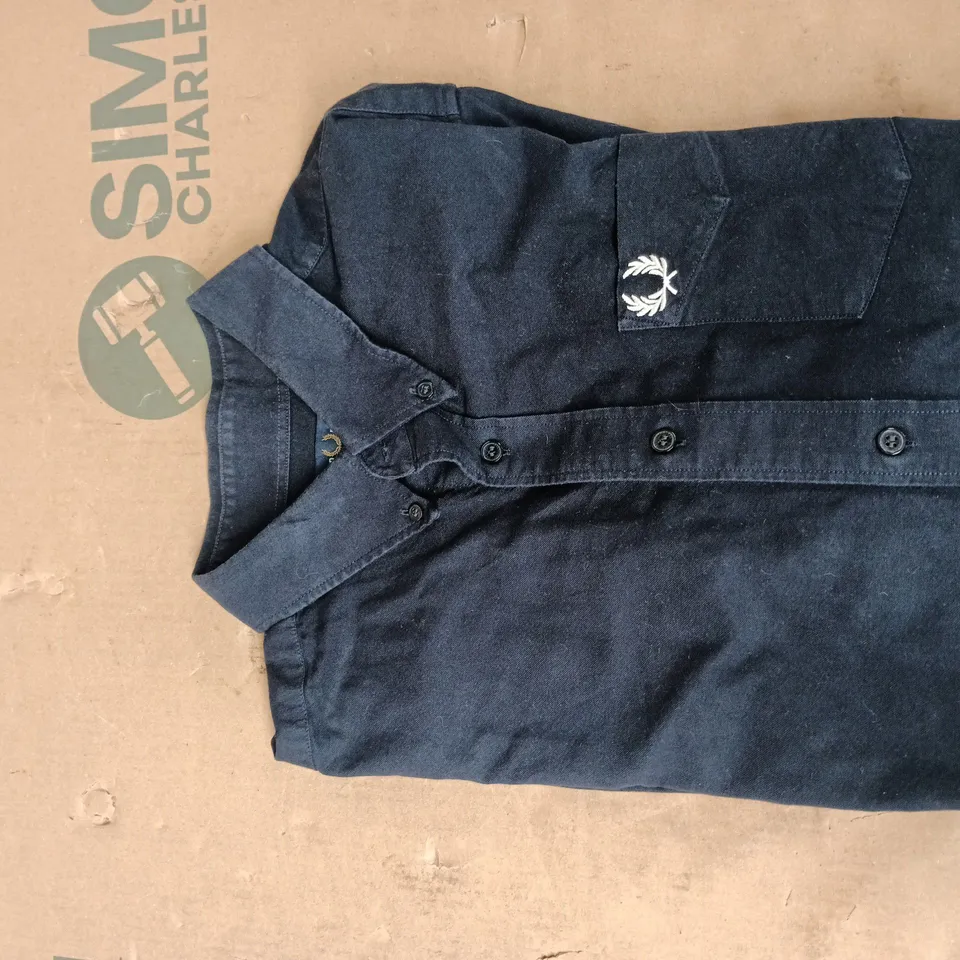 FRED PERRY NAVY SHIRT – MEN'S L