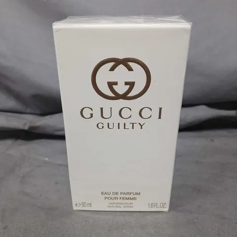 BOXED AND SEALED GUCCI GUILTY POUR FEMME EAU DE PARFUM 50ML