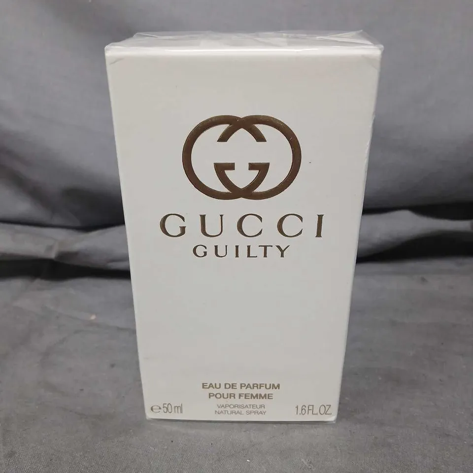 BOXED AND SEALED GUCCI GUILTY POUR FEMME EAU DE PARFUM 50ML