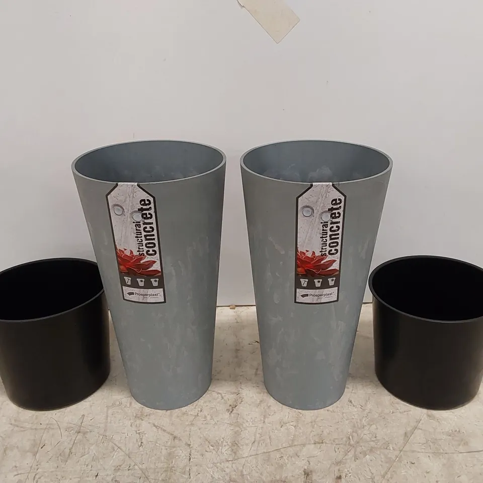 BOXED JAYANTH PLANT POTS - SET OF 2 (1 BOX)