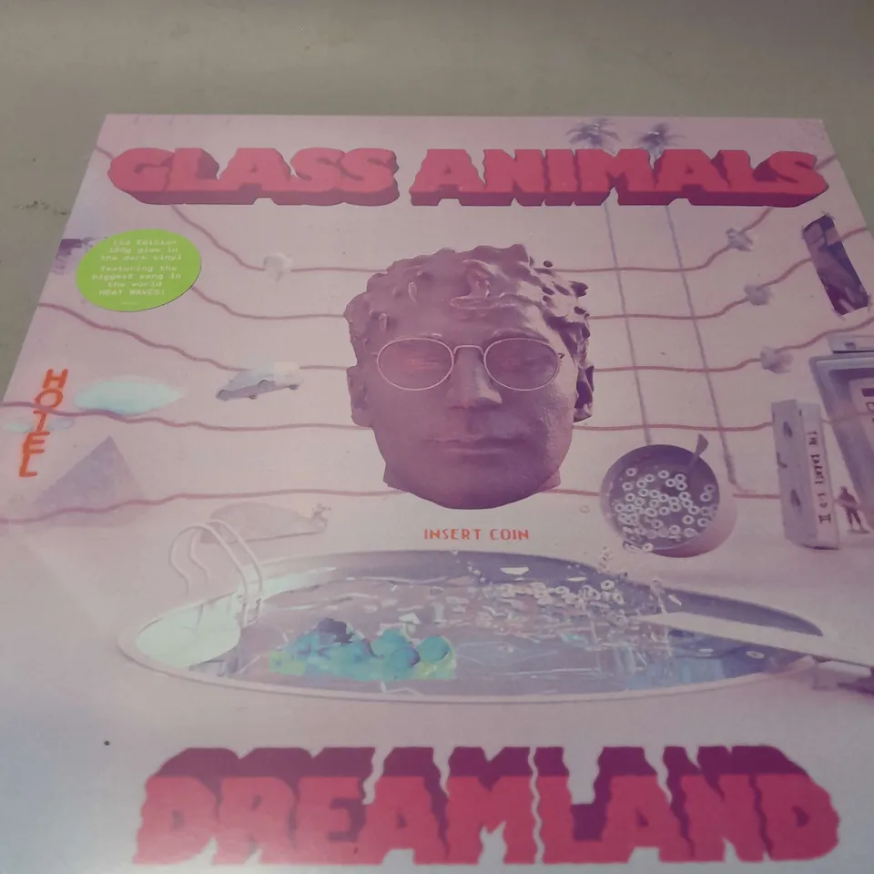 SEALED GLASS ANIMALS - DREAMLAND LIMITED EDITION GLOW IN THE DARK VINYL