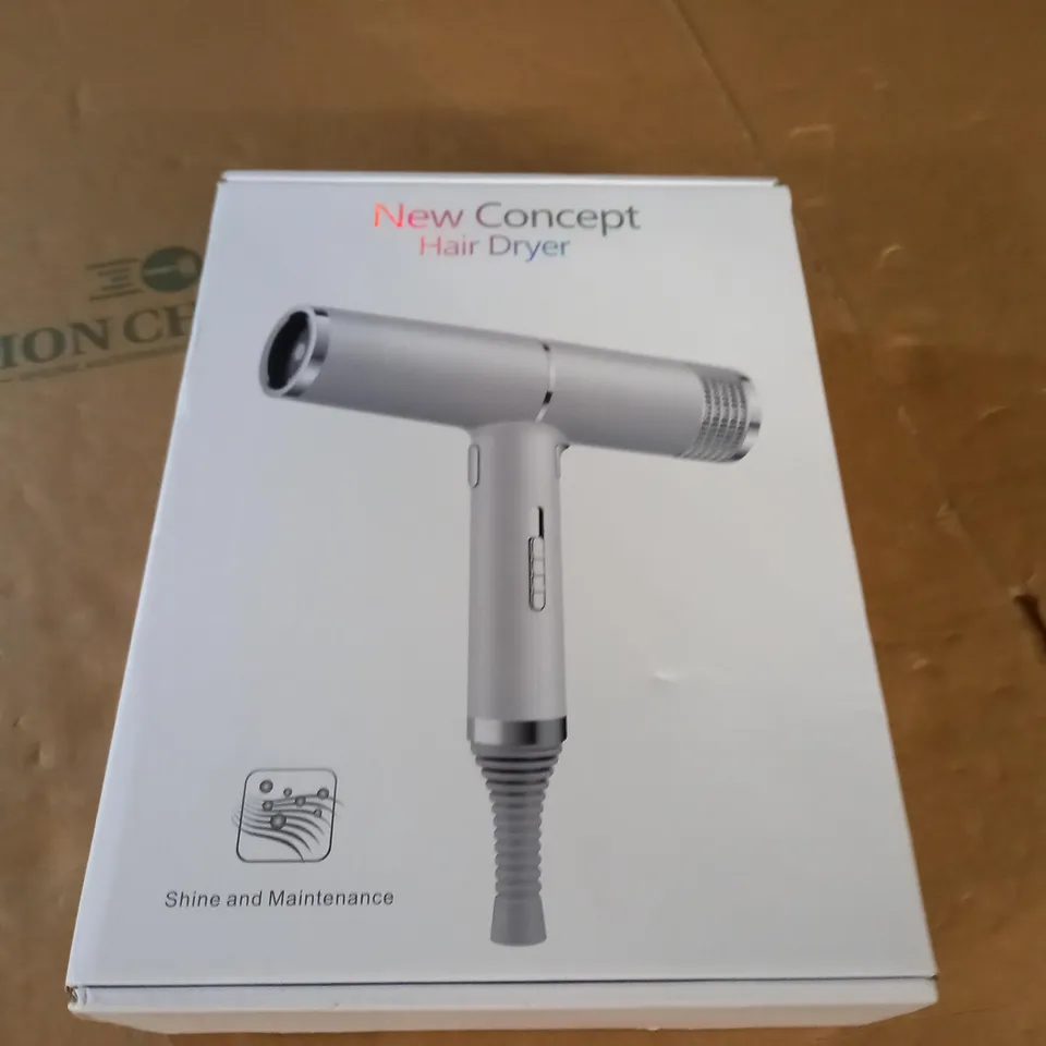 BOXED NEW CONCEPT HAIR DRYER