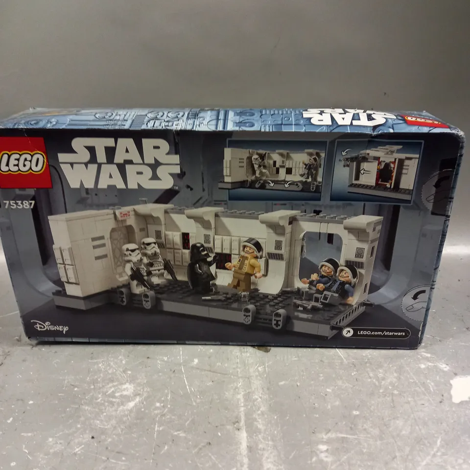 BOXED LEGO STAR WARS BOARDING THE TANTIVE IV - 75387 RRP £49.99